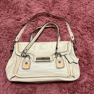 NWT COACH Gorgeous white bag 🩷